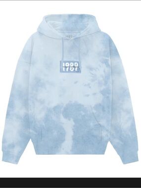 Taylor Swift 1989 (Taylor's Version) Blue Tie Dye Hoodie